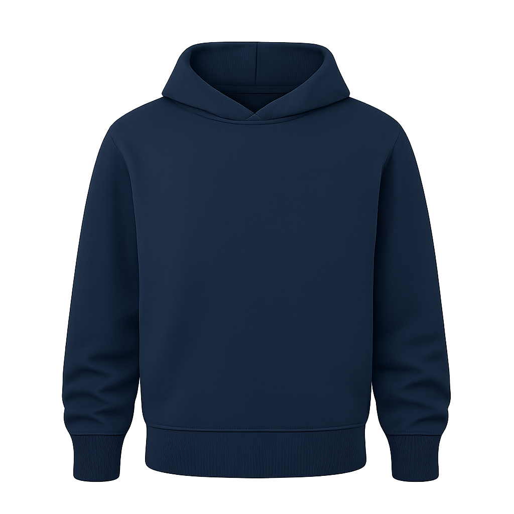 Eclaire with love Blue Navy Hoodie